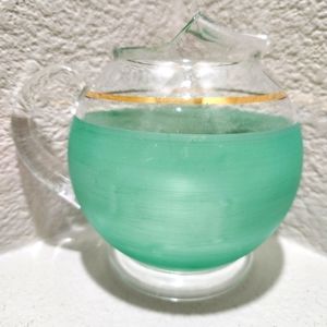 Glass West Virginia Pitcher or Creamer